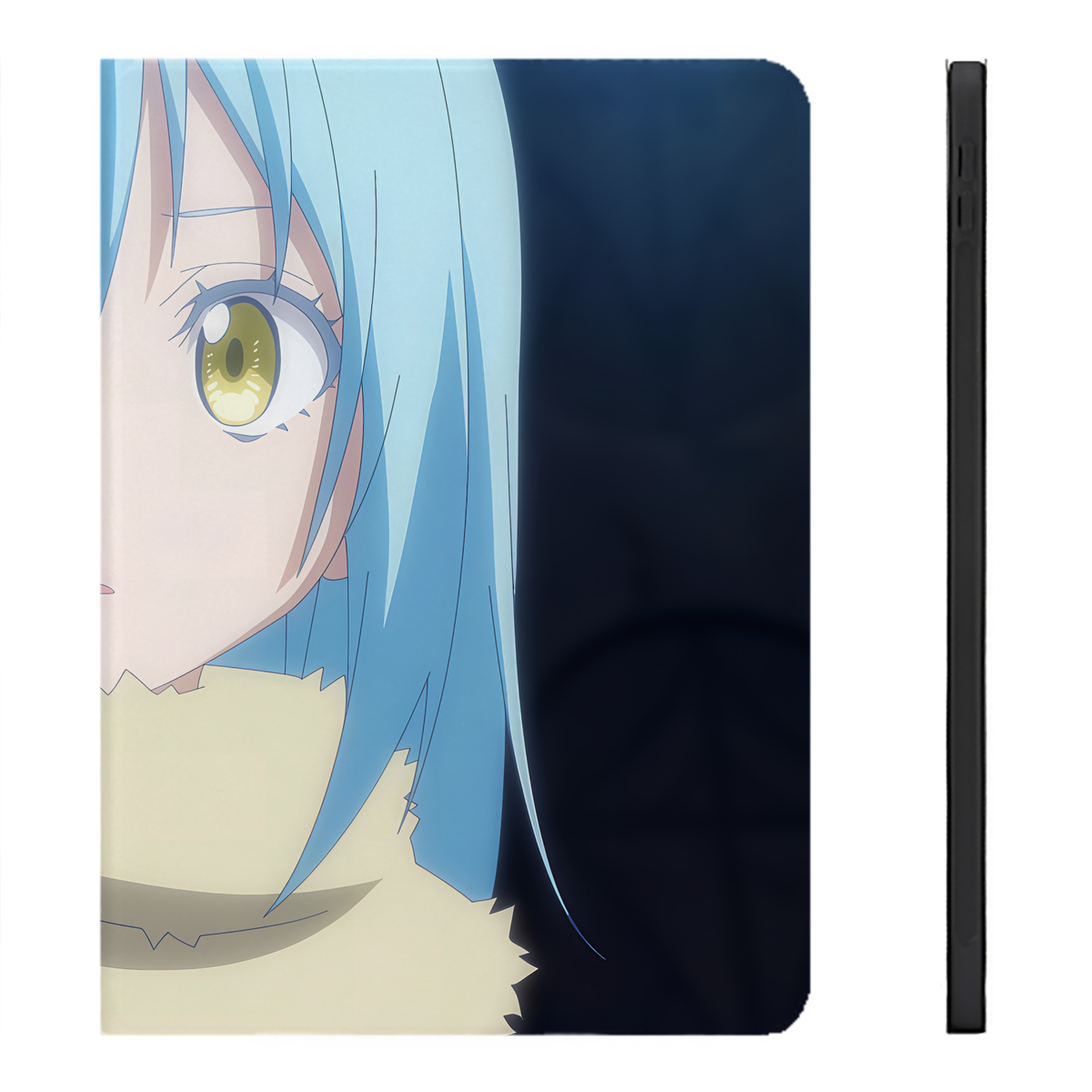 （画像用） 転スラ Regarding Reincarnated to Slime IPadケース ペンホルダー付き ブックスタイルデザイン